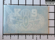 Basic Badge K-9 Decals - Vinyl Transfer Decal