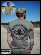 Initial Success or Total Failure EOD Shirt - Black, Coyote Brown, and Military Green Unisex Tees