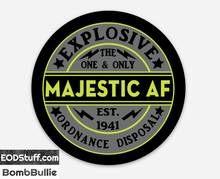 Majestic AF EOD Stickers - Multiple Colors