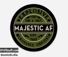 Majestic AF EOD Stickers - Multiple Colors