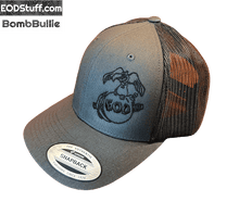 USMC Buzzard, Bomb, and Charcoal Grey Retro Trucker Snapback Hat- EOD Hats