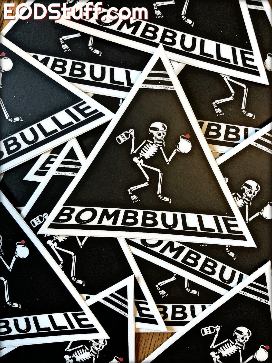 BombBullie Skeebb EOD Stickers