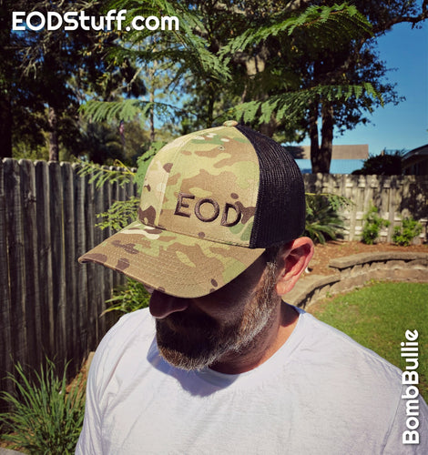 EOD MultiCam Retro Trucker Snapback Hat- EOD Hats