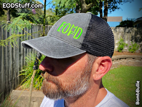 EOMFD Comfy Fit Low Profile Mesh Back Trucker Hat - EOD Hats