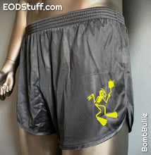 Skuba Skeebb™ EOD Silkies - Yellow Ink on Navy and Black Ranger Panties