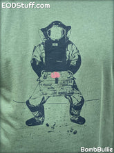 Bomb Tech Junk in a Box EOD T-Shirt - OD Green Unisex EOD Shirt