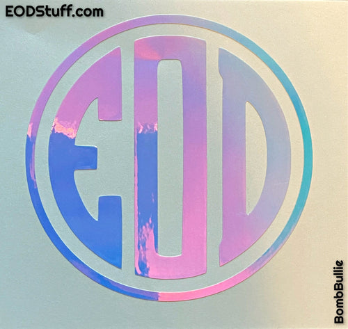 EOD Monogram Decals - EOD Vinyl Transfer Sticker