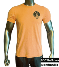 Halloween EOD Unisex Tee - Neon Orange Triblend EOD Shirt