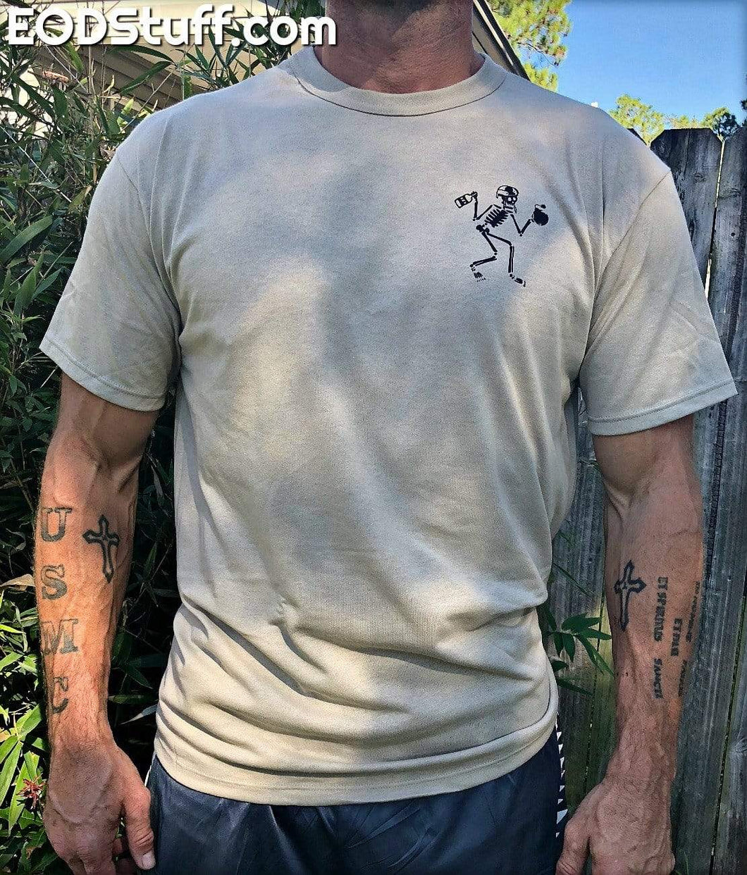 Skeebb™ Skivvy Shirt - Sand EOD Undershirt